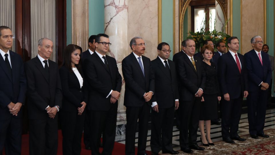 Danilo Medina juramenta nuevos miembros Tribunal Superior Electoral y Suprema Corte de Justicia