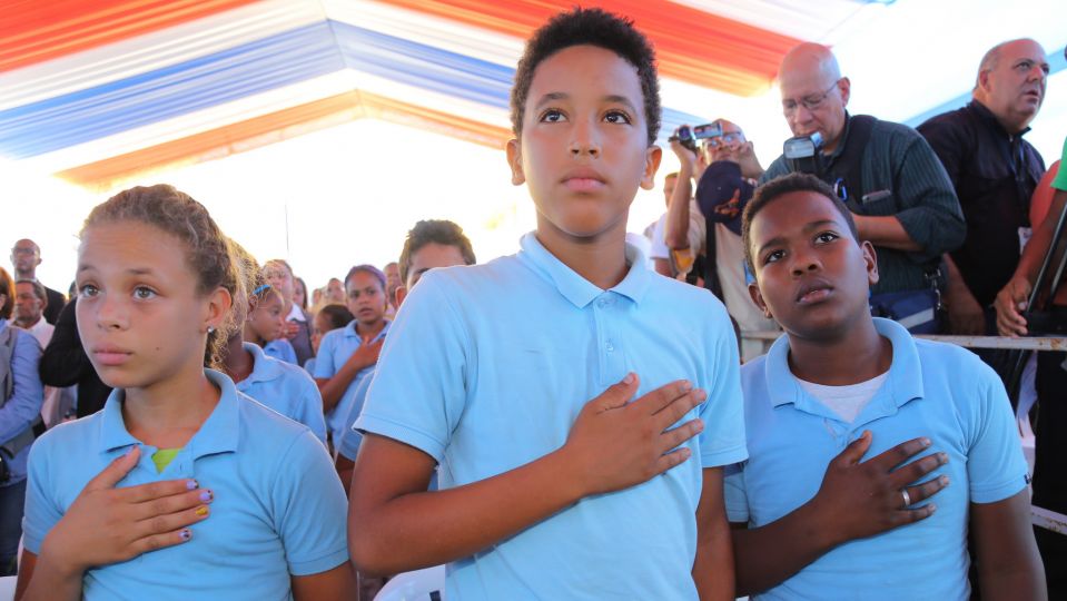 Inauguración de escuela