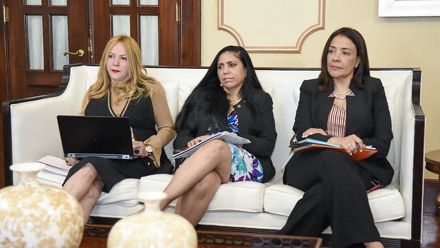 Reunión en Palacio Nacional, Comité Fiduciario Ciudad Juan Bosch  