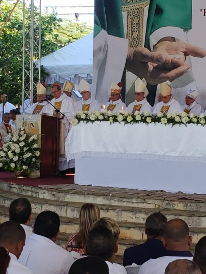 Aniversario Primera Eucaristía en América