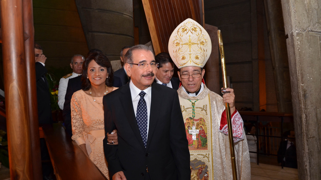 Danilo Medina y Cándida 