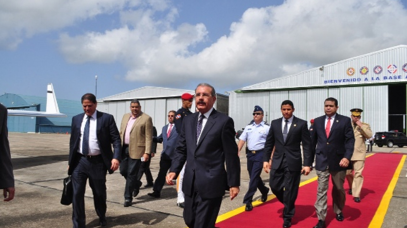 Presidente Danilo Medina sale hacia Nicaragua