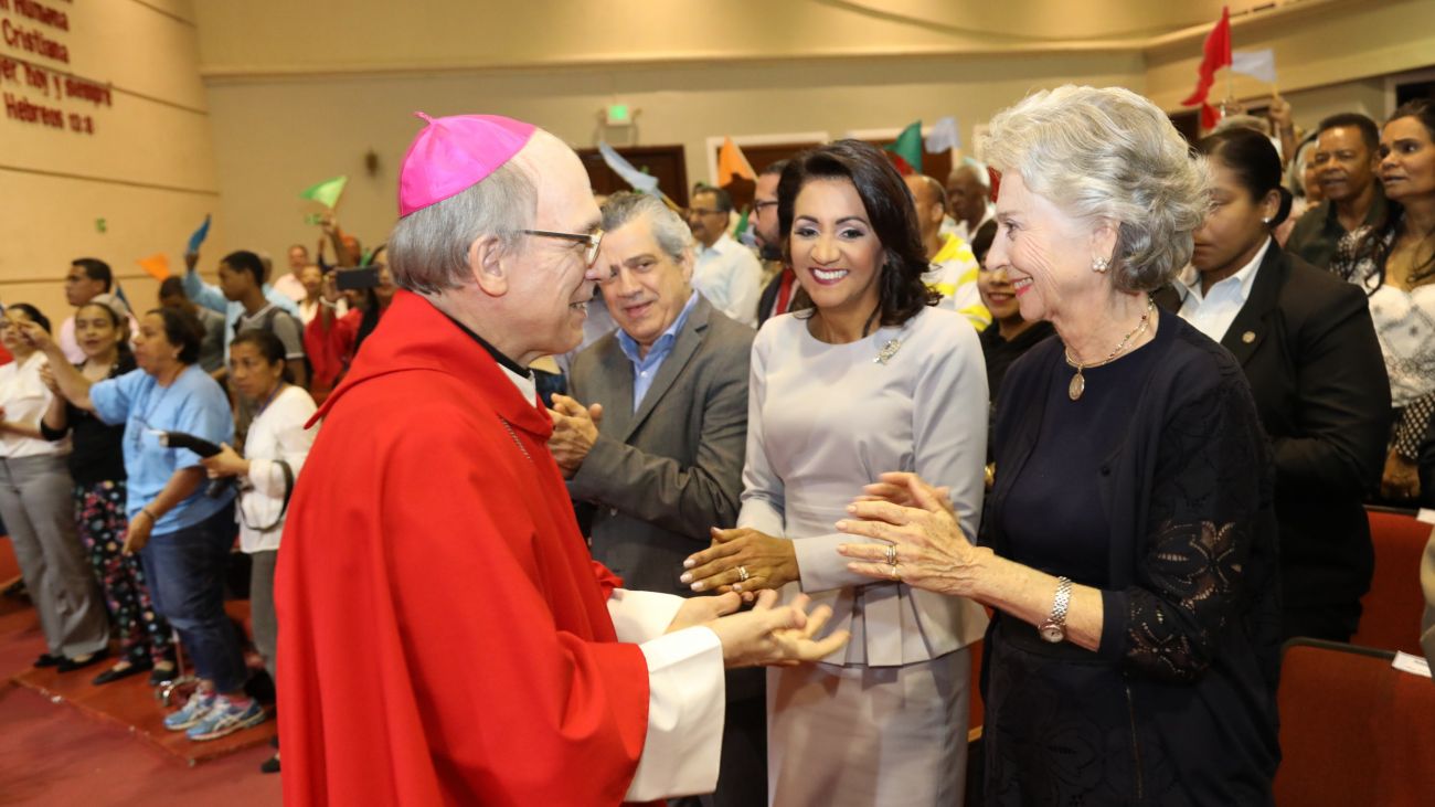 Cándida Montilla de Medina en la eucaristía del Movimiento de Cursillos de Cristiandad