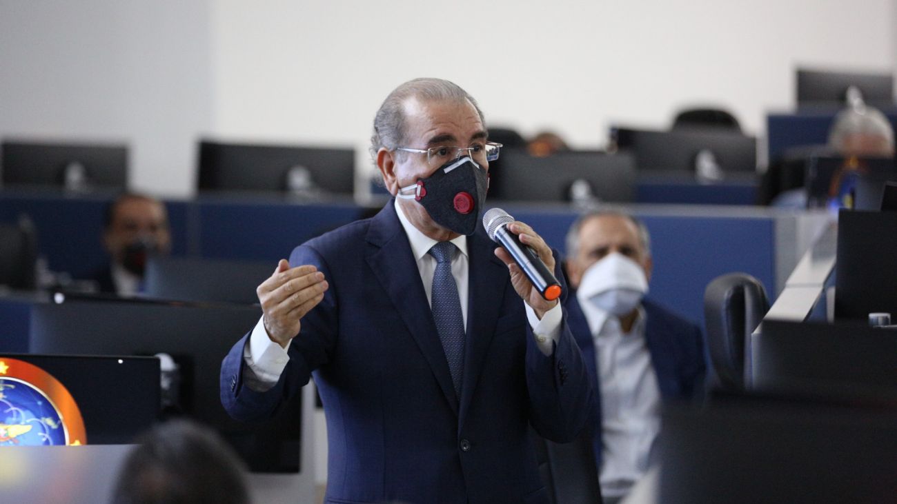 Danilo Medina, presidente de la República Dominicana 