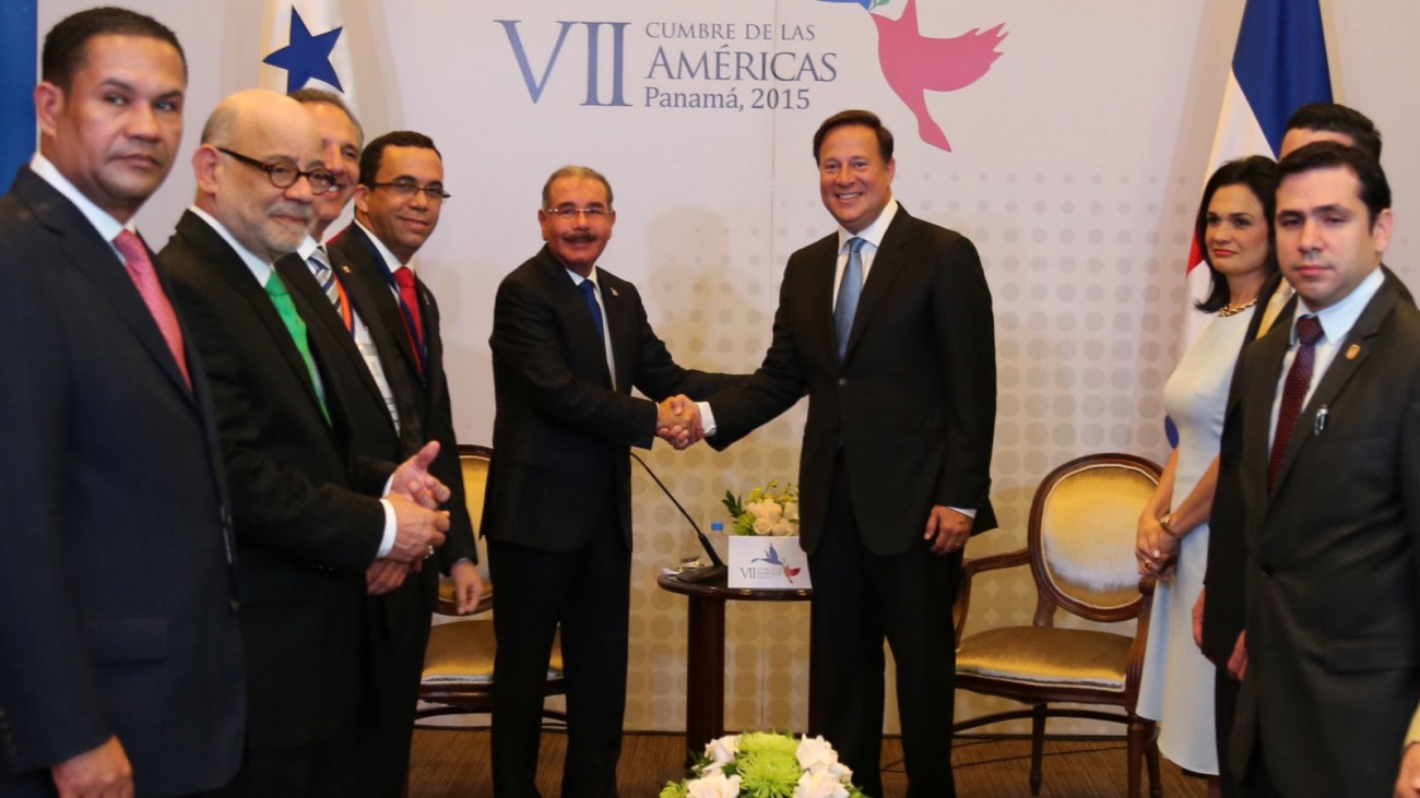 Danilo Medina en Panamá 