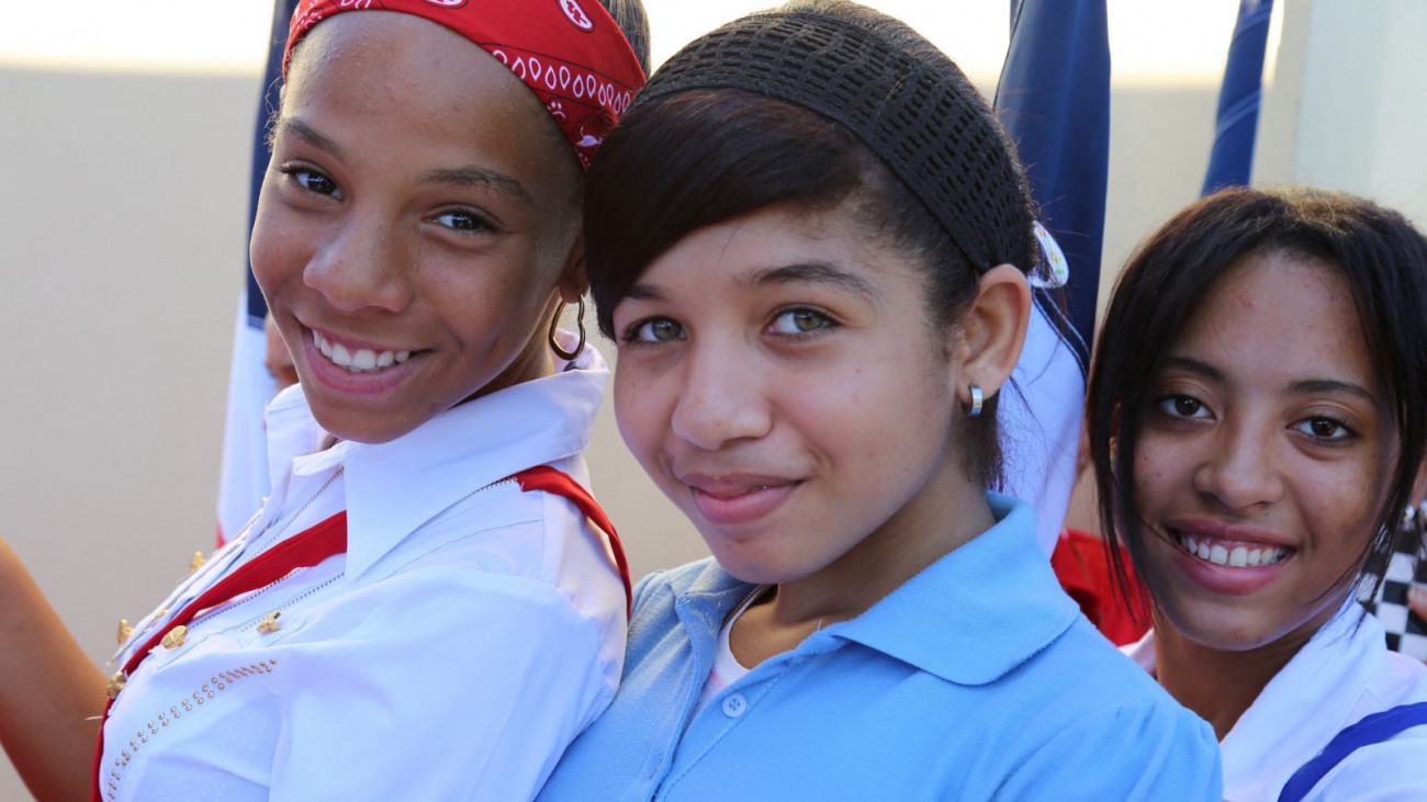 niños dominicanos del Sur 
