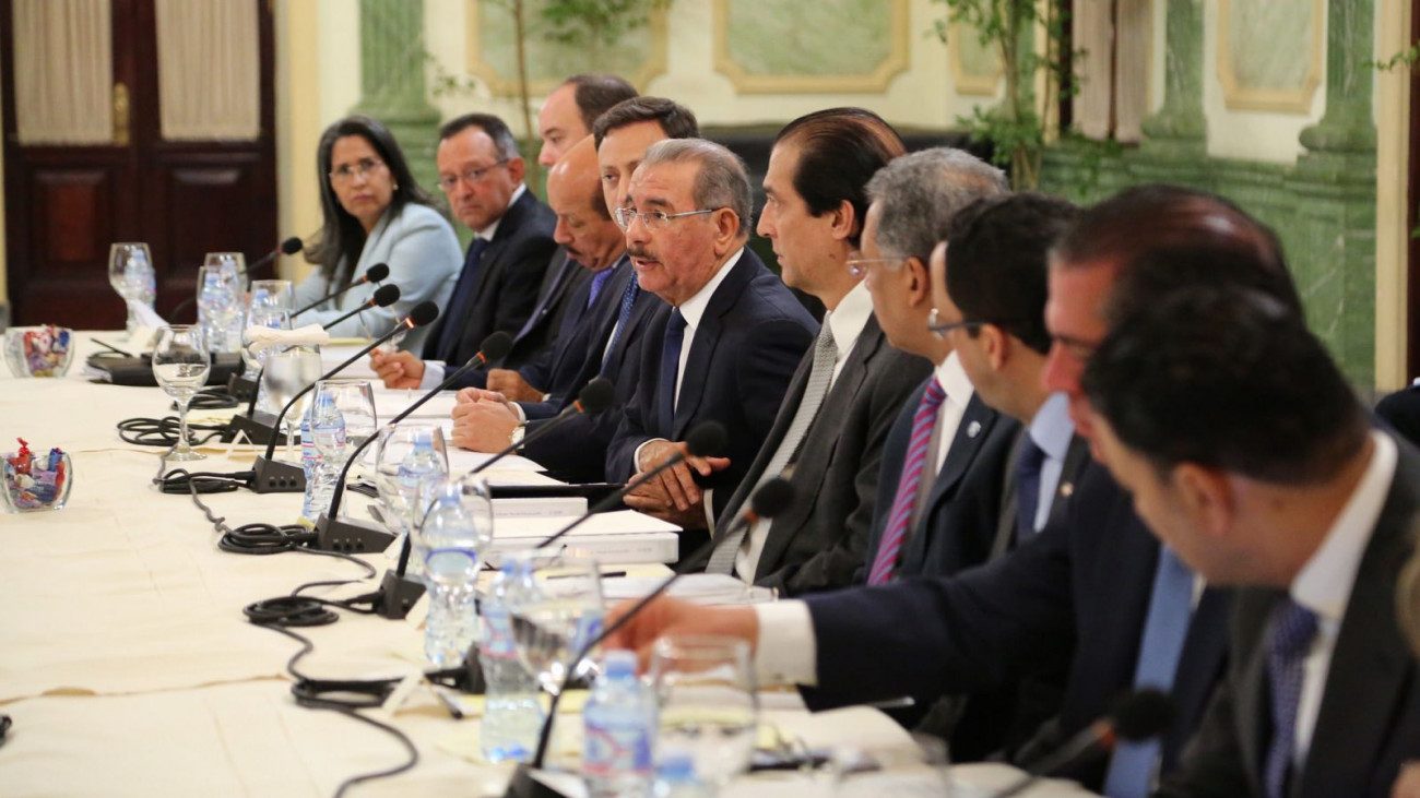 Reunión en Palacio Nacional  