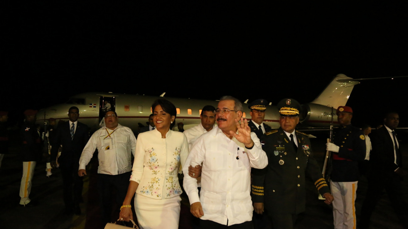 Danilo Medina y Cándida 