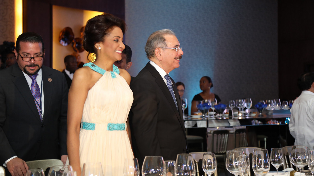 Danilo Medina y Cándida Montilla en La Altagracia
