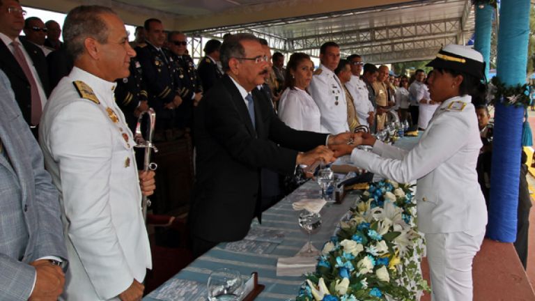 Graduación de cadetes.