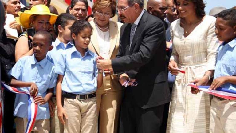 Danilo Medina y Cándida 