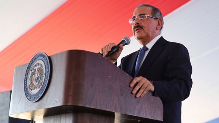 Presidente Danilo Medina.