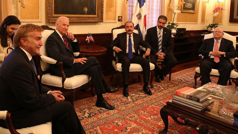 Biden en Palacio Nacional