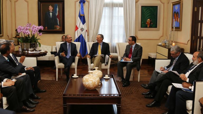 presidente Danilo Medina encabeza reunión