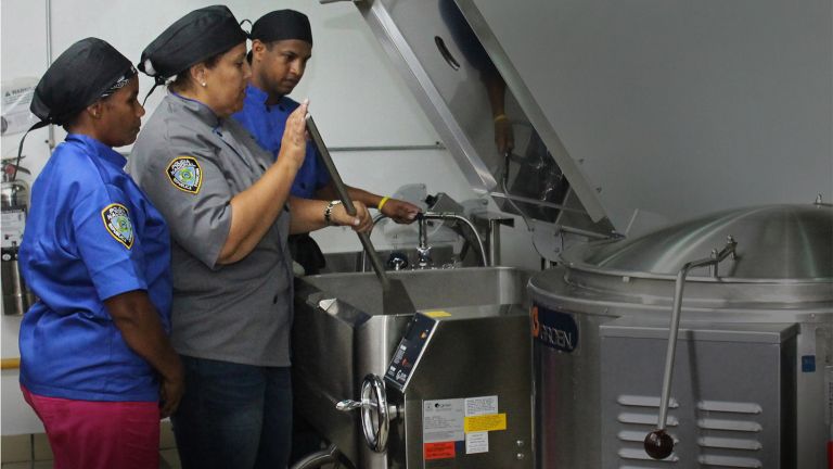 comedor policía