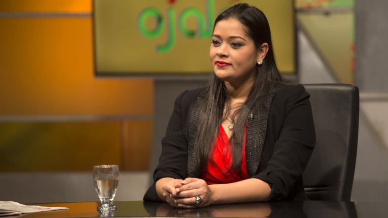 Mabel Lemoniel, encargada de Información Digital de Dicom.