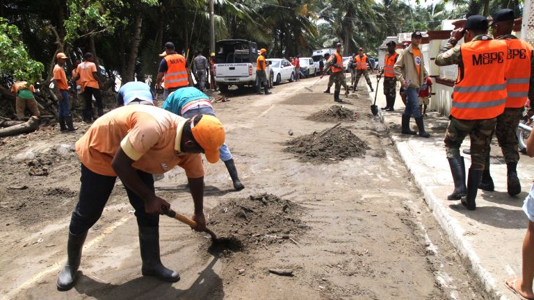 En Boba de Nagua, solidarios siempre