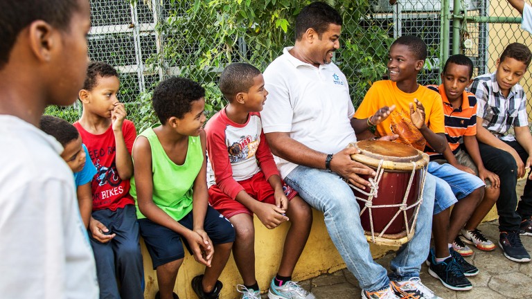 Niños participan Ángeles de la Cultura