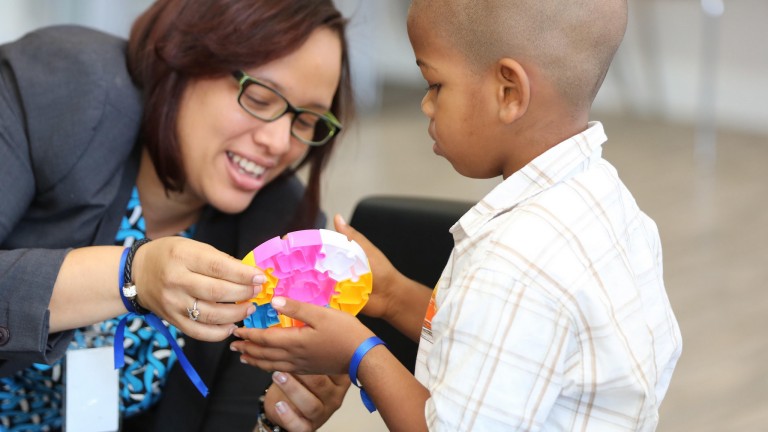 Niños y niñas con habilidades diferentes de Bahoruco y sus familias tienen a su disposición CAID San Juan