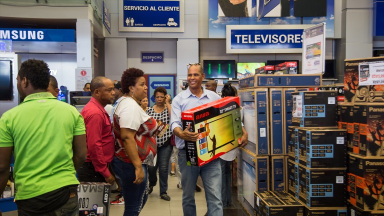 La gente se botó en Black Friday