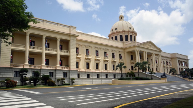 Facha del Palacio Nacional de RD