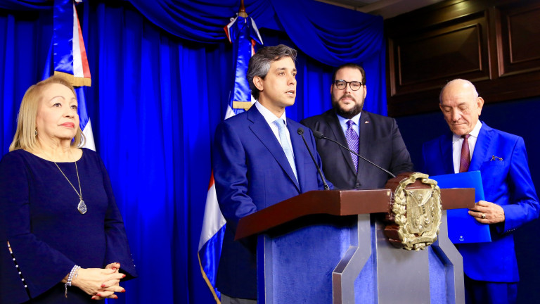 Rueda de prensa en Palacio Nacional