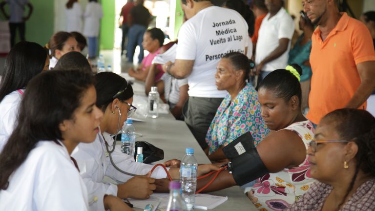 Beneficiarios de la jornada médica