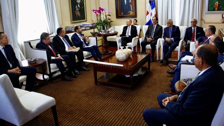 Reunión en Palacio Nacional 