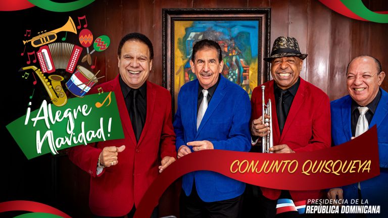 El repertorio del Conjunto Quisqueya alcanza para bailar la #AlegreNavidad completa.