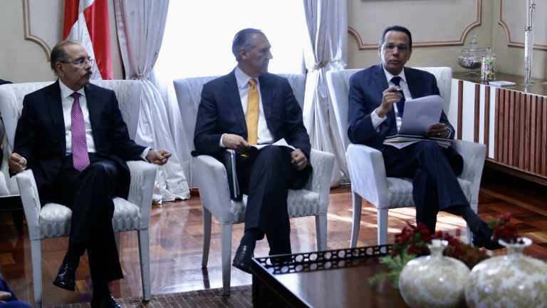 Reunión en Palacio Nacional