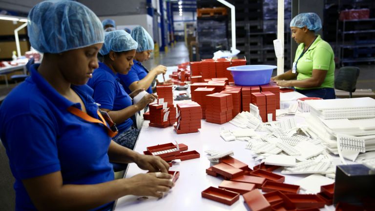 Trabajadores dominicanos de Zonas Francas