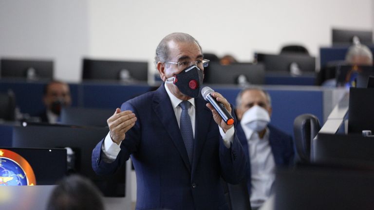 Danilo Medina, presidente de la República Dominicana 