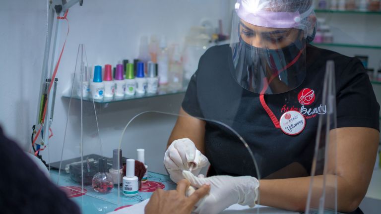 bioseguridad, salon de belleza, santiago