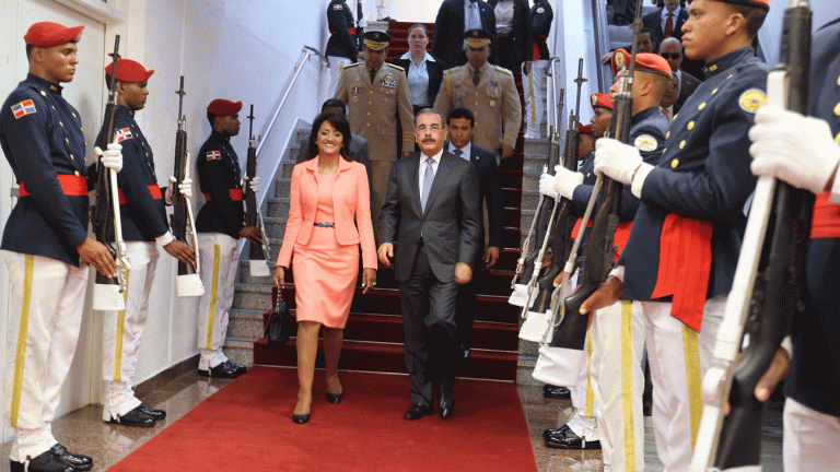 Danilo Medina y Cándida Montilla de Medina