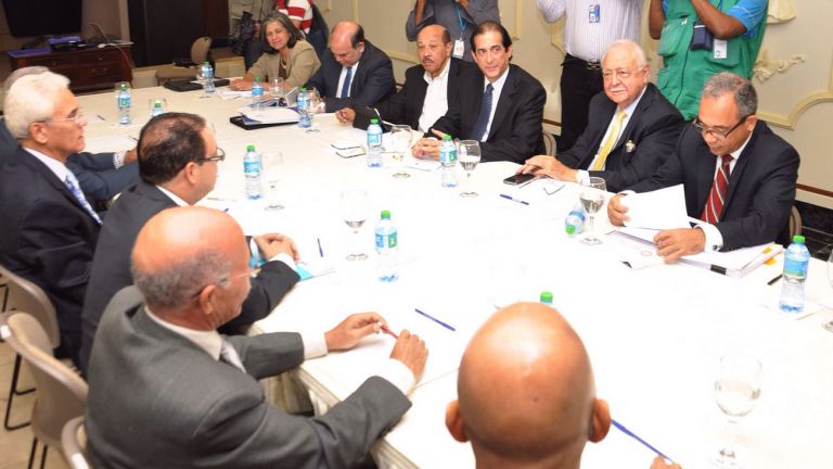 Reunión en Palacio Nacional sobre Pacto Eléctrico 