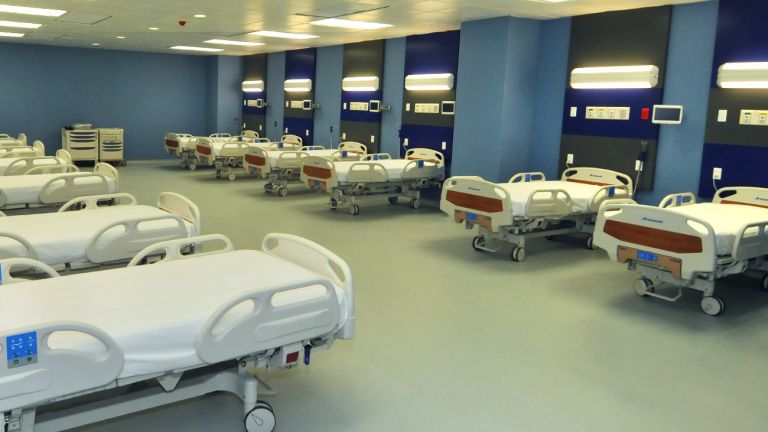Sala del hospital Darío Contreras