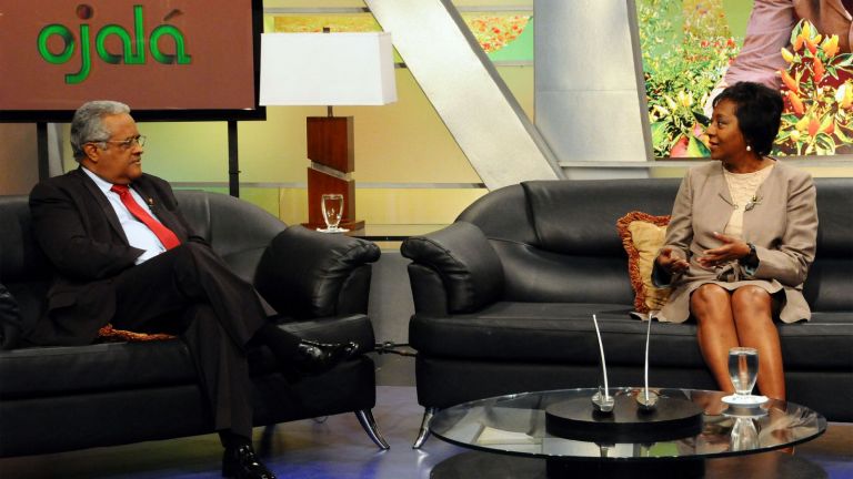 Coordinadora de Programas de Internacionalización y Nuevos Desarrollos, de la Universidad Politécnica de Cartagena, España, María Hausen Vargas entrevistada en el programa Ojalá