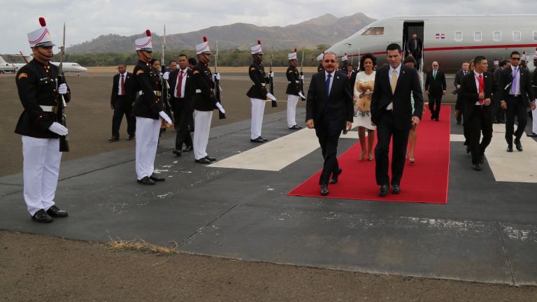 Danilo Medina y Cándida 