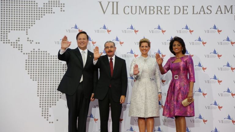 Danilo Medina y Cándida 