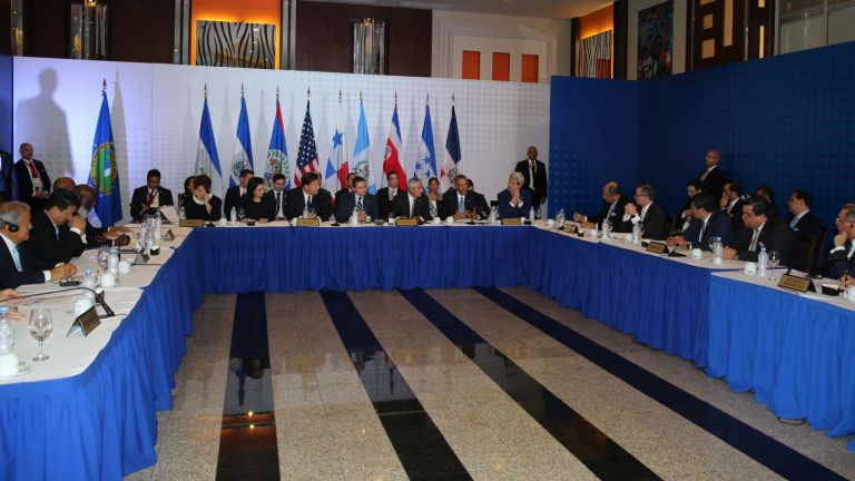 Danilo Medina en VII Cumbre de las Américas
