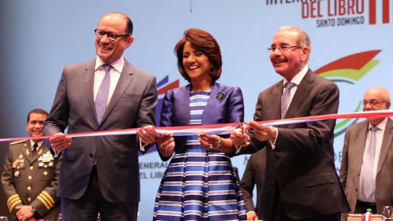 Danilo Medina y Cándida 