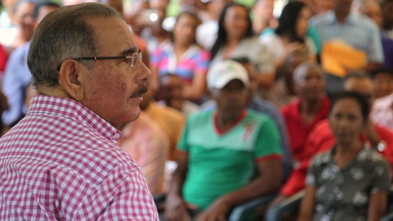 Danilo Medina en Azua