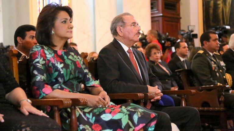 Danilo Medina y Cándida Montilla de Medina