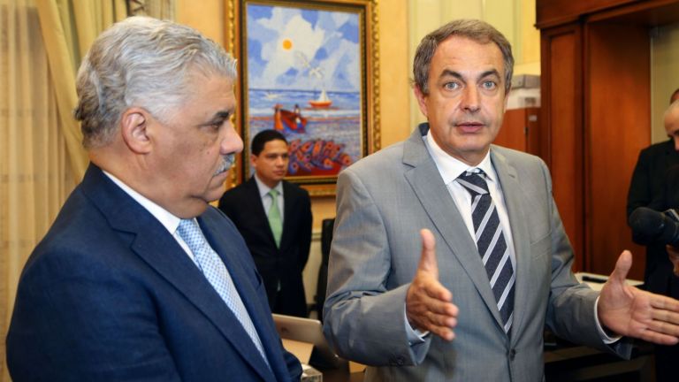 Miguel Vargas y José Luis Rodríguez Zapatero