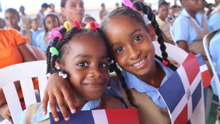 Estudiantes de Guayacanes.
