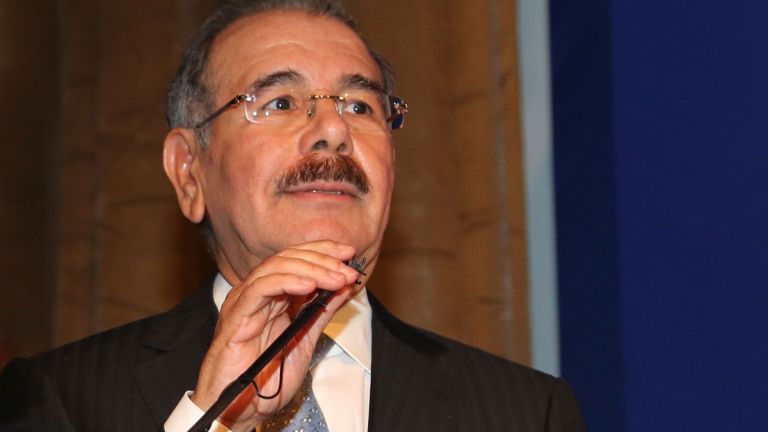 El presidente Danilo Medina