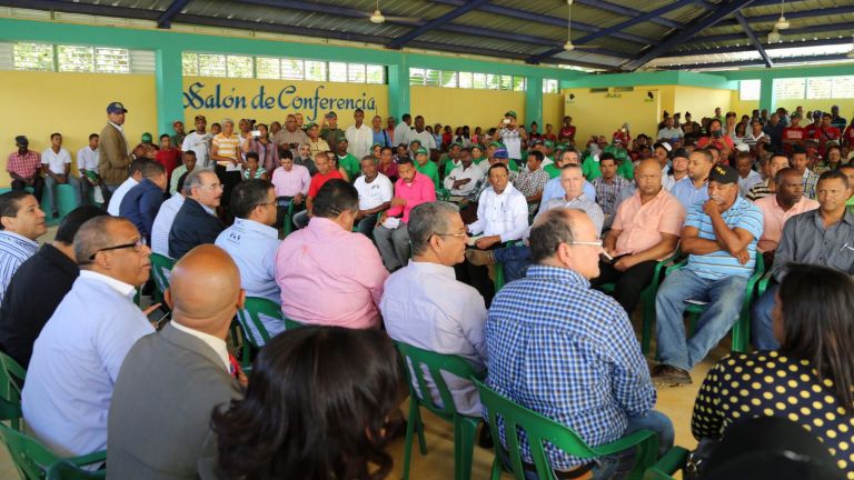 Presidente Danilo Medina durante la Visita Sorpresa