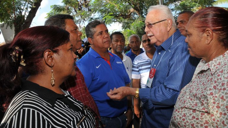 Antonio Isa Conde en jornada prevención dengue