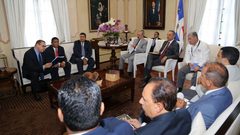 Reunión en Palacio Nacional 