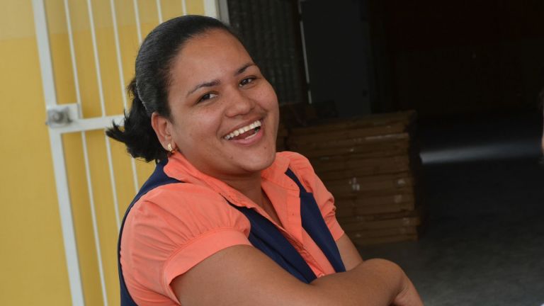 Estudiante de Tamboril.